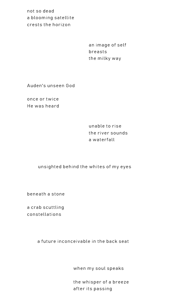 Haiku Sanctuary Forum (July, selected) Heliosparrow Poetry Journal